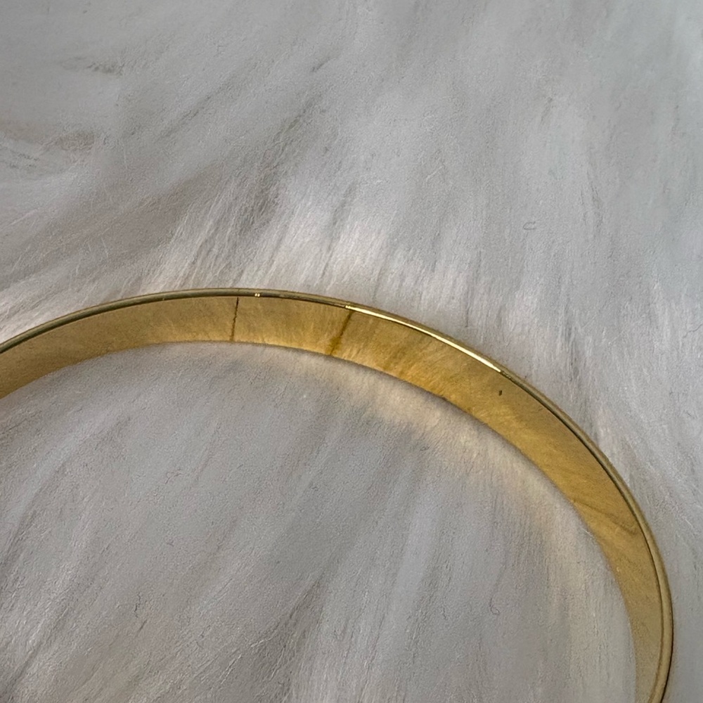 Gold Tone Crystal Women's Bracelet - Picture 3 of 7